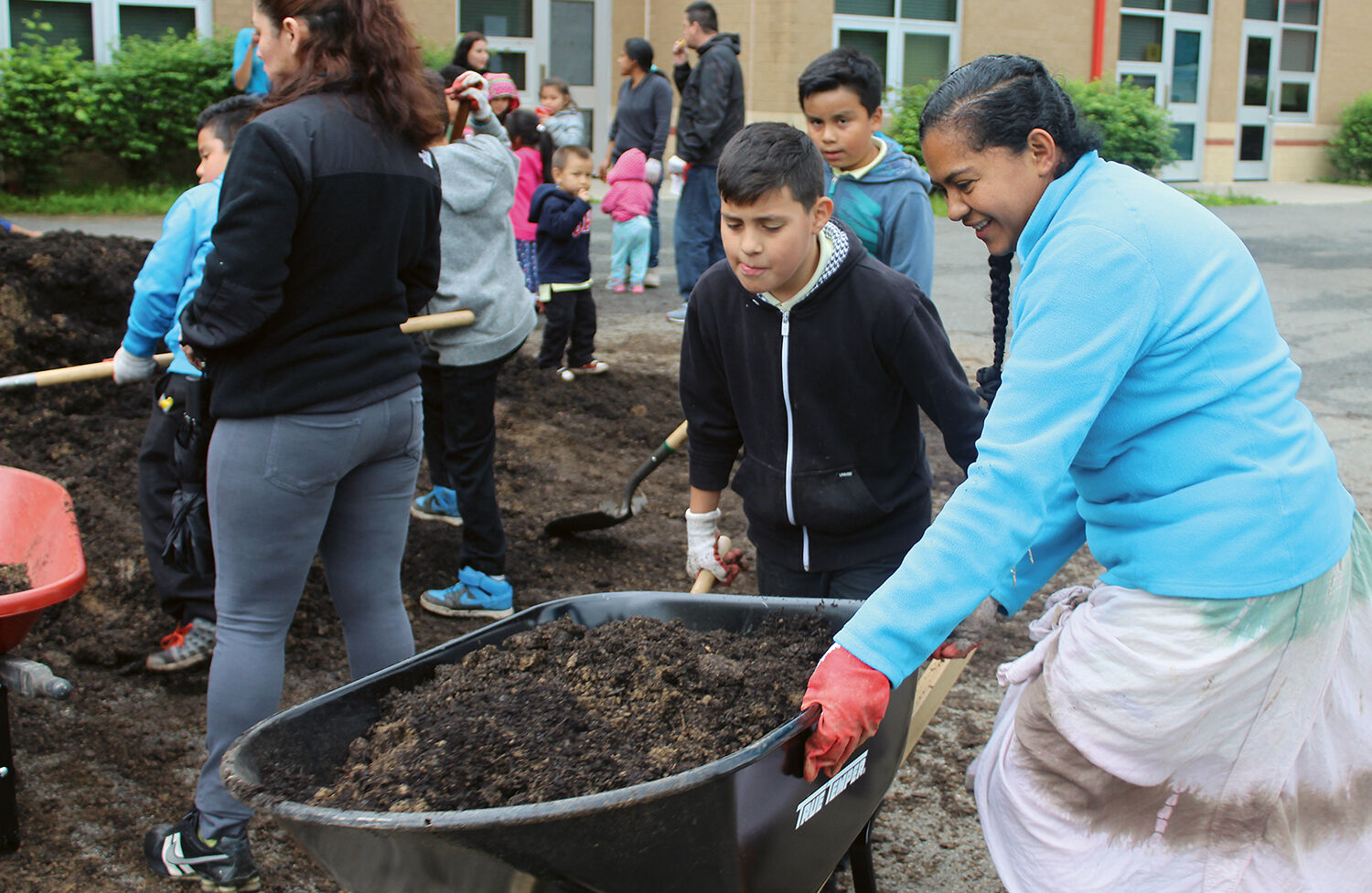 Community garden in Prince George's Co, MD